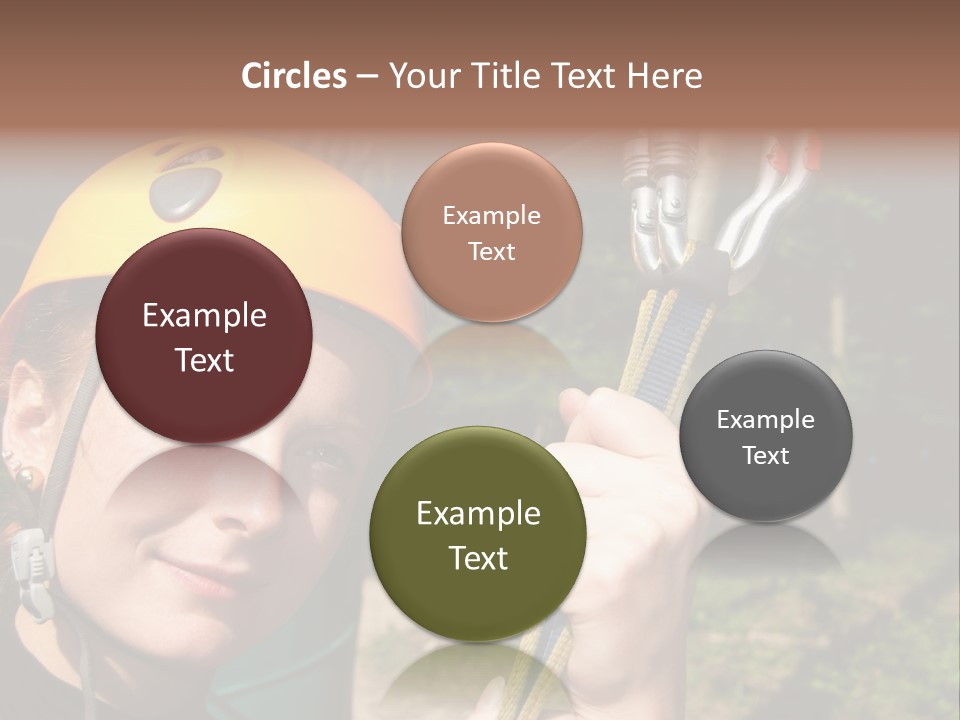 Cable Rock Sports PowerPoint Template