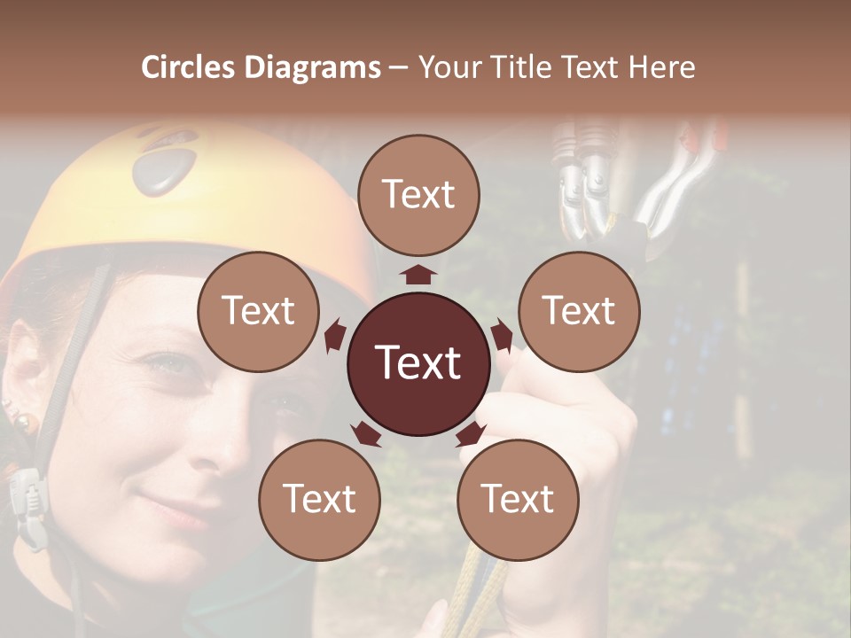 Cable Rock Sports PowerPoint Template