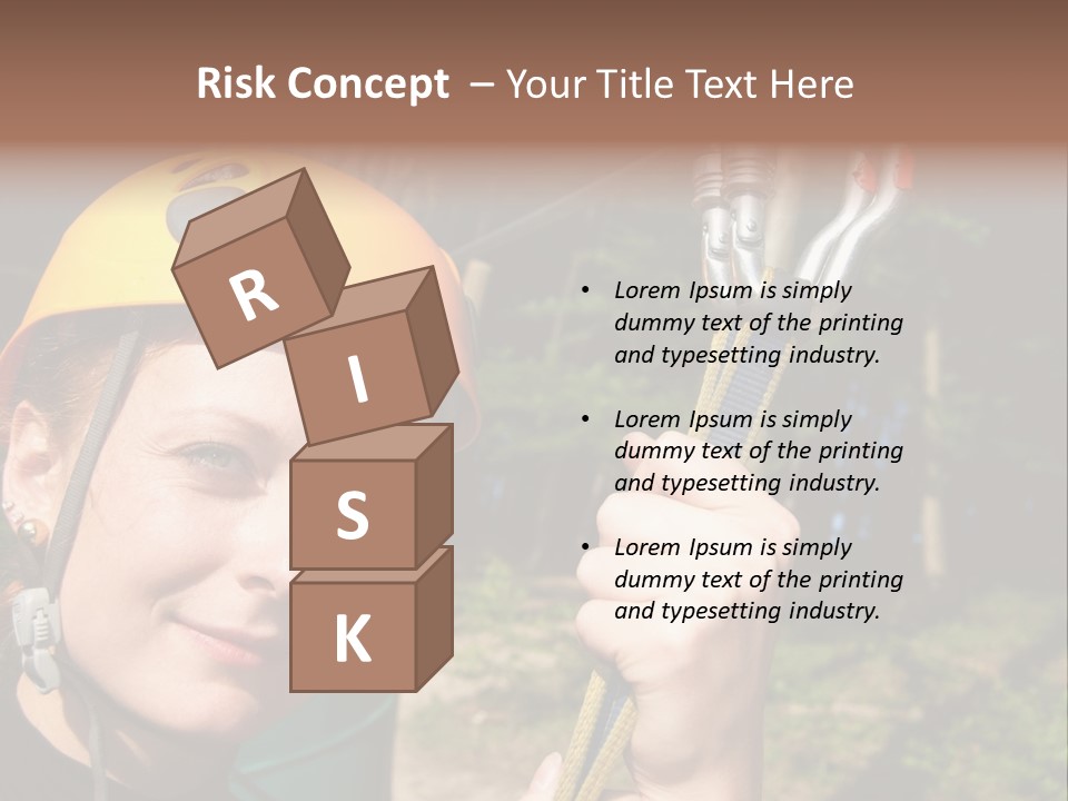 Cable Rock Sports PowerPoint Template