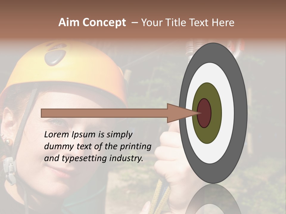 Cable Rock Sports PowerPoint Template