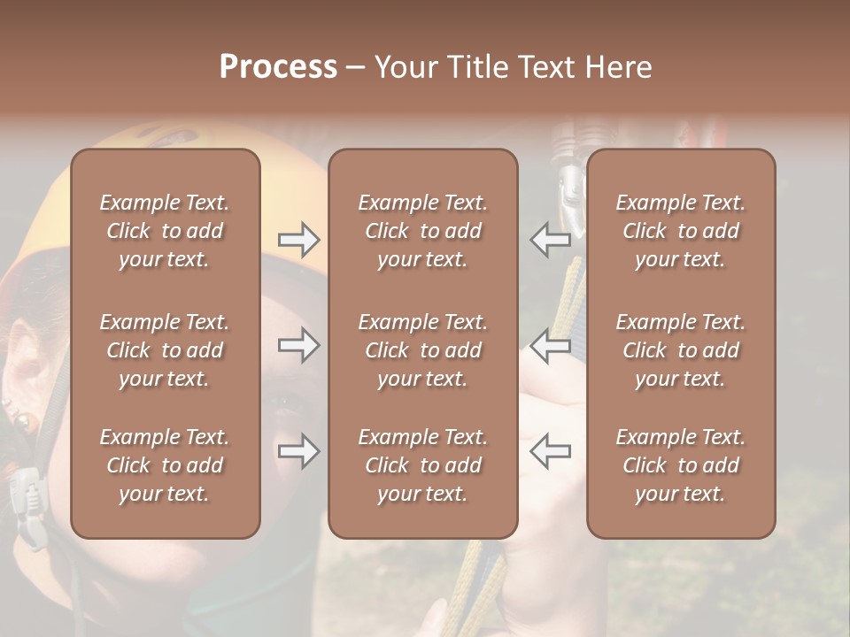 Cable Rock Sports PowerPoint Template