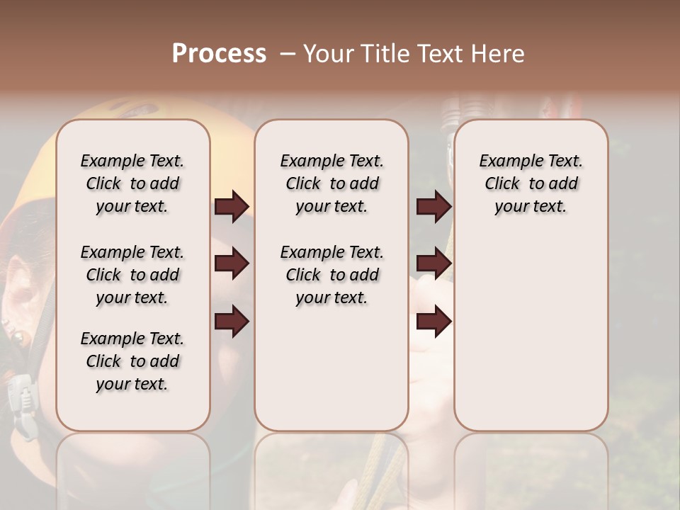 Cable Rock Sports PowerPoint Template