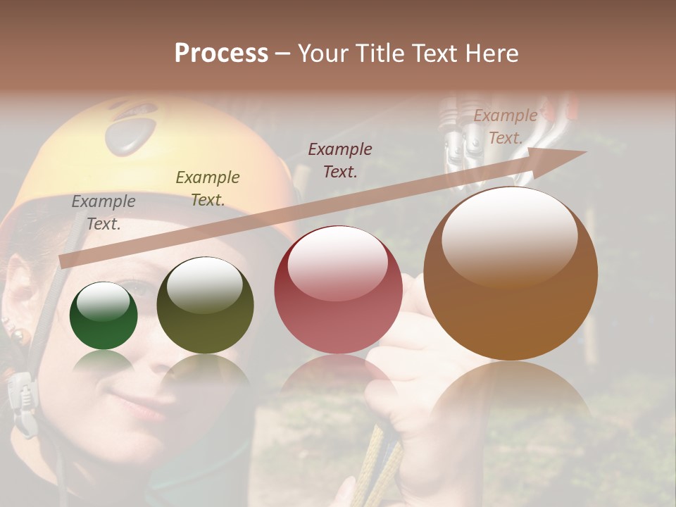 Cable Rock Sports PowerPoint Template