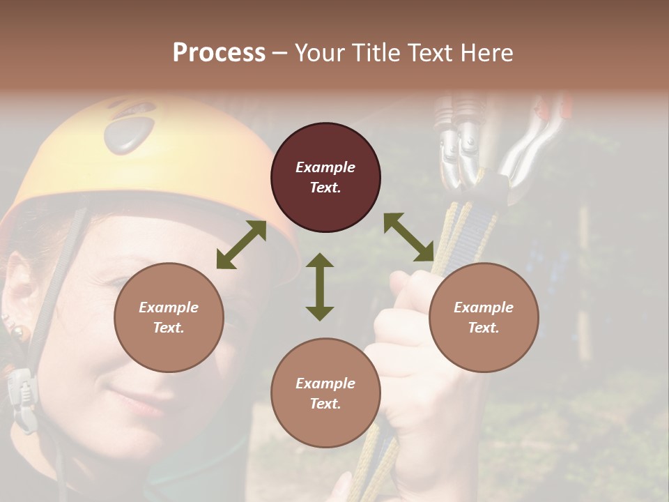 Cable Rock Sports PowerPoint Template