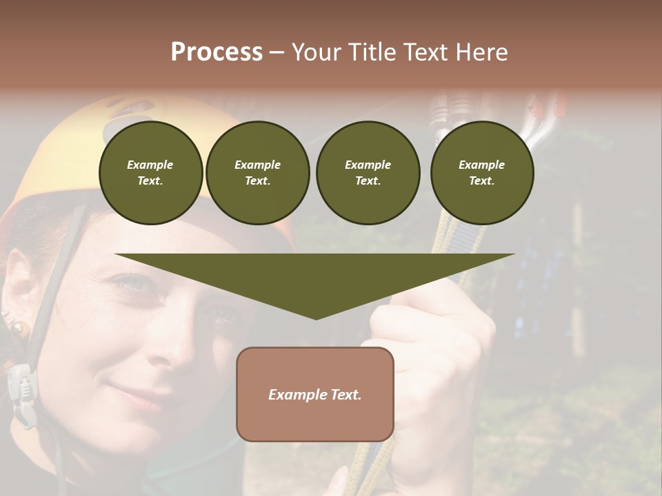 Cable Rock Sports PowerPoint Template