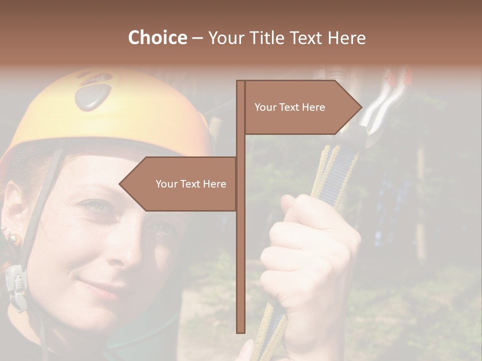 Cable Rock Sports PowerPoint Template