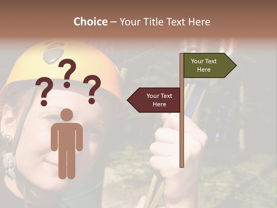 Cable Rock Sports PowerPoint Template