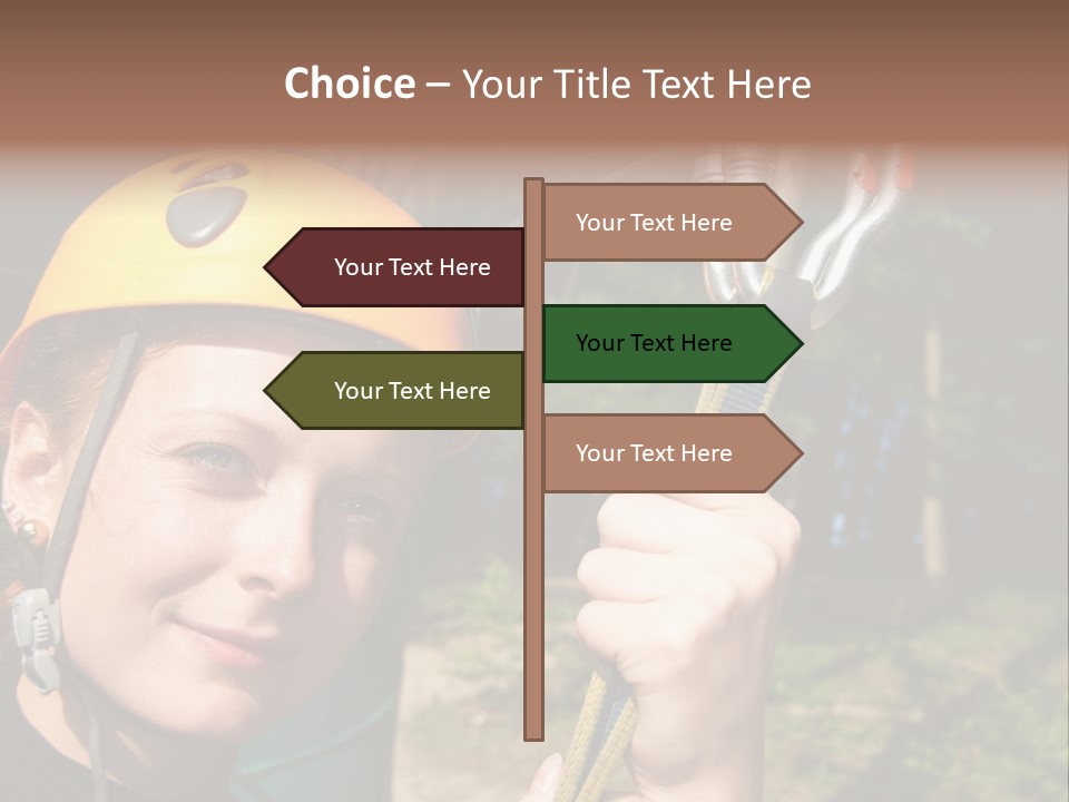 Cable Rock Sports PowerPoint Template