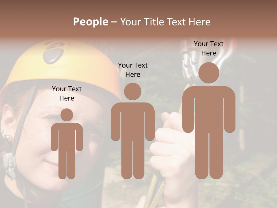 Cable Rock Sports PowerPoint Template