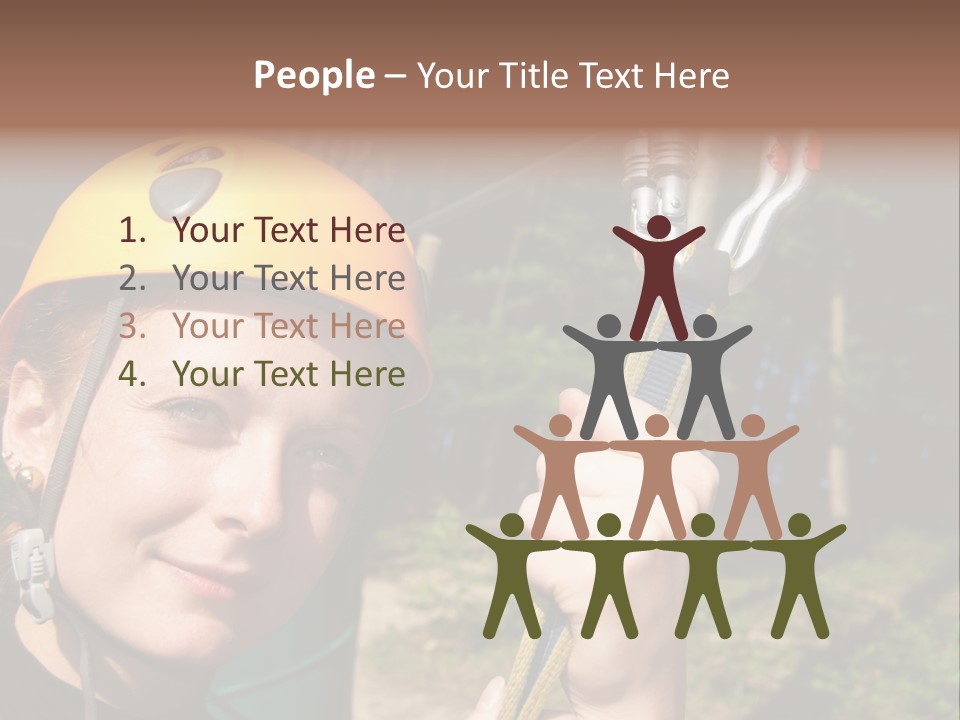 Cable Rock Sports PowerPoint Template