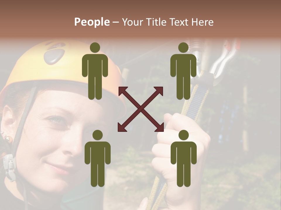 Cable Rock Sports PowerPoint Template