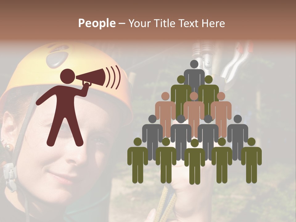 Cable Rock Sports PowerPoint Template