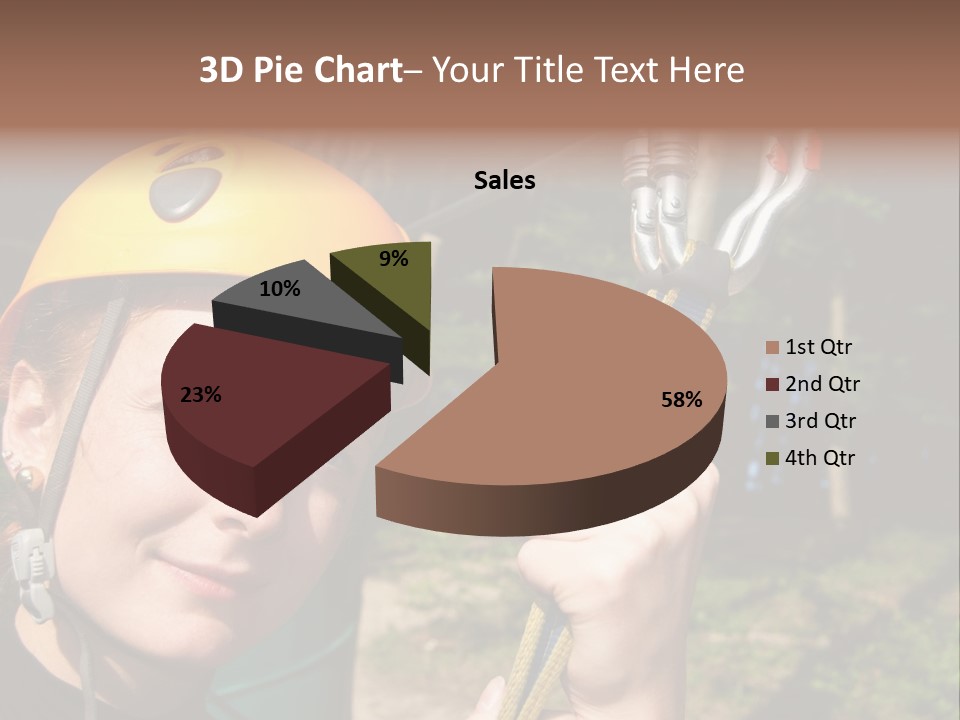 Cable Rock Sports PowerPoint Template