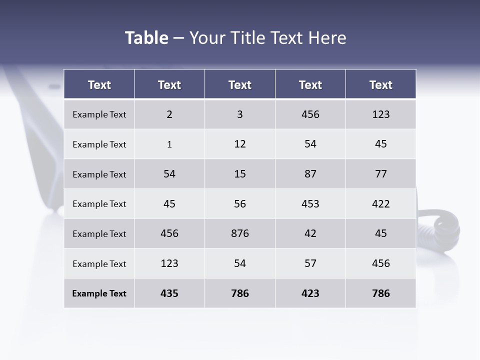 Office Connection Personal PowerPoint Template