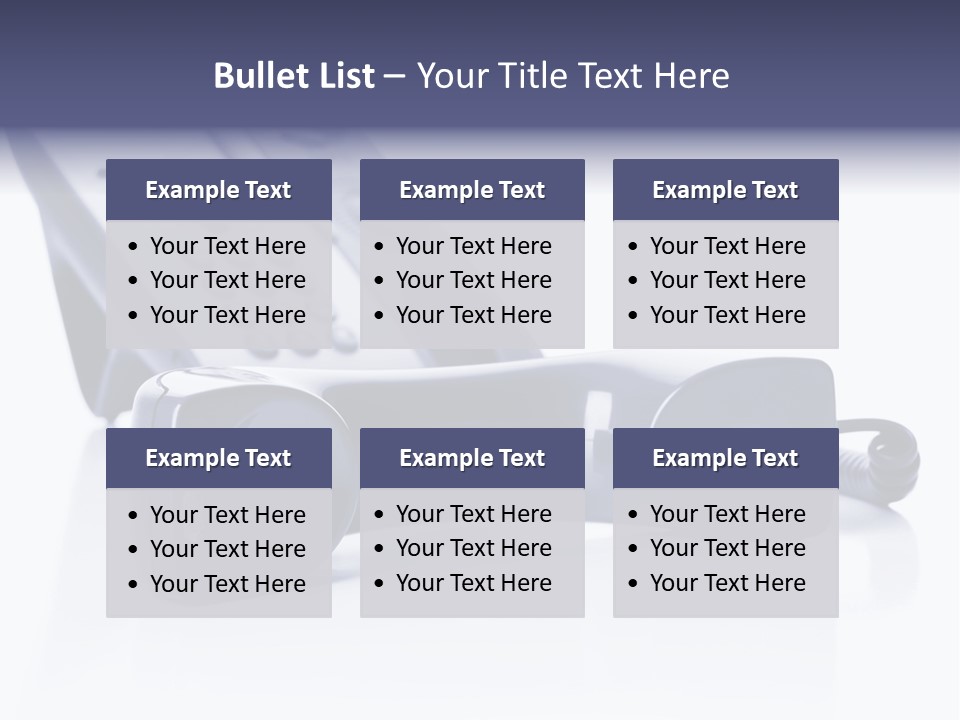 Office Connection Personal PowerPoint Template