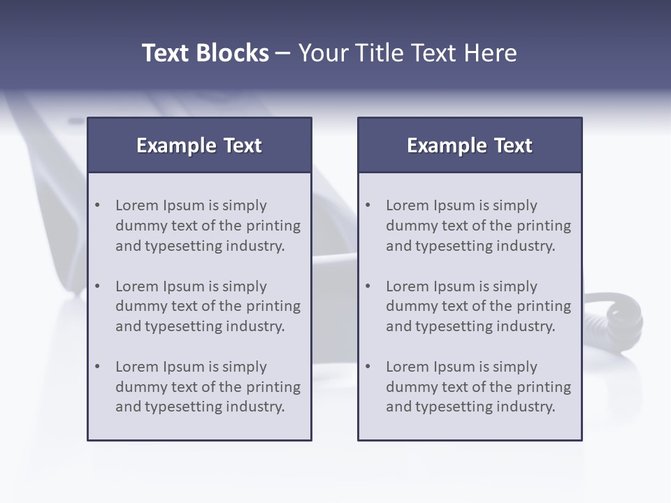Office Connection Personal PowerPoint Template
