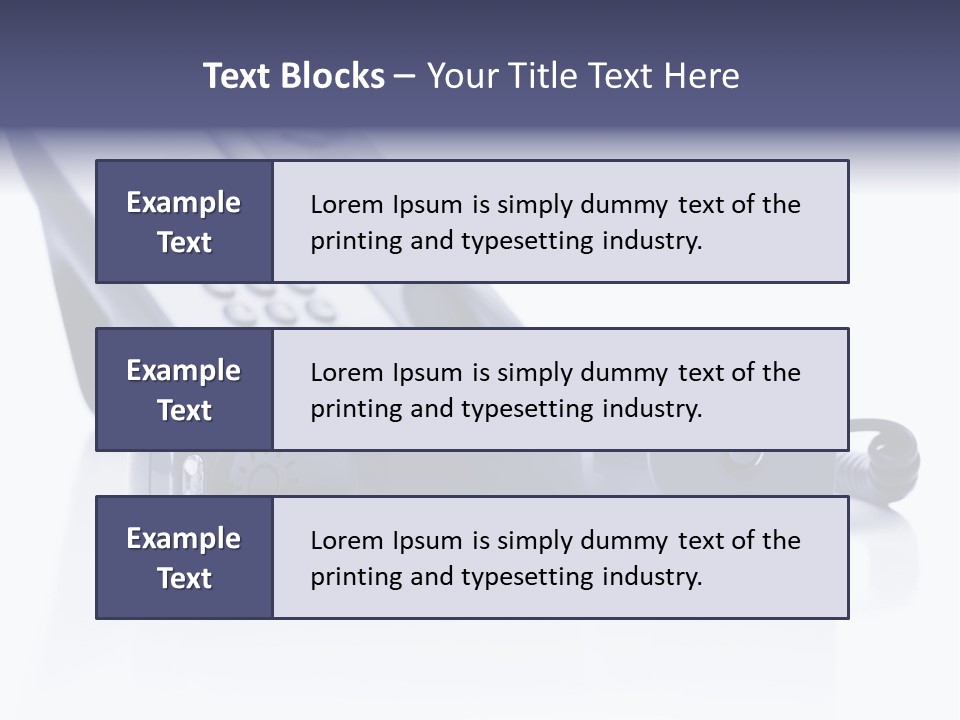 Office Connection Personal PowerPoint Template