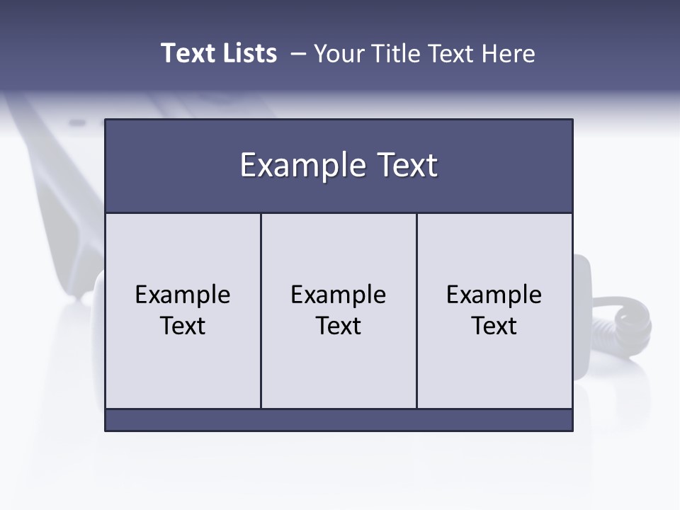 Office Connection Personal PowerPoint Template