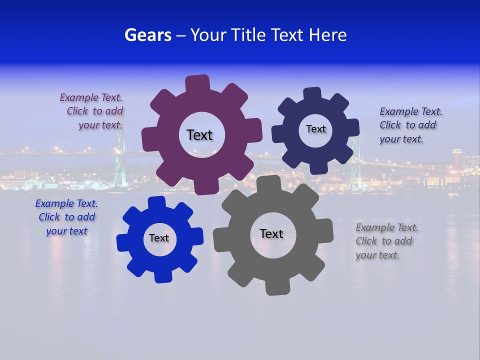 Nova Water Canada PowerPoint Template