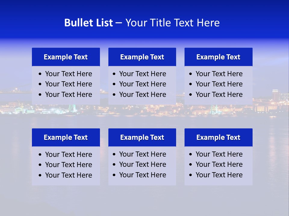 Nova Water Canada PowerPoint Template