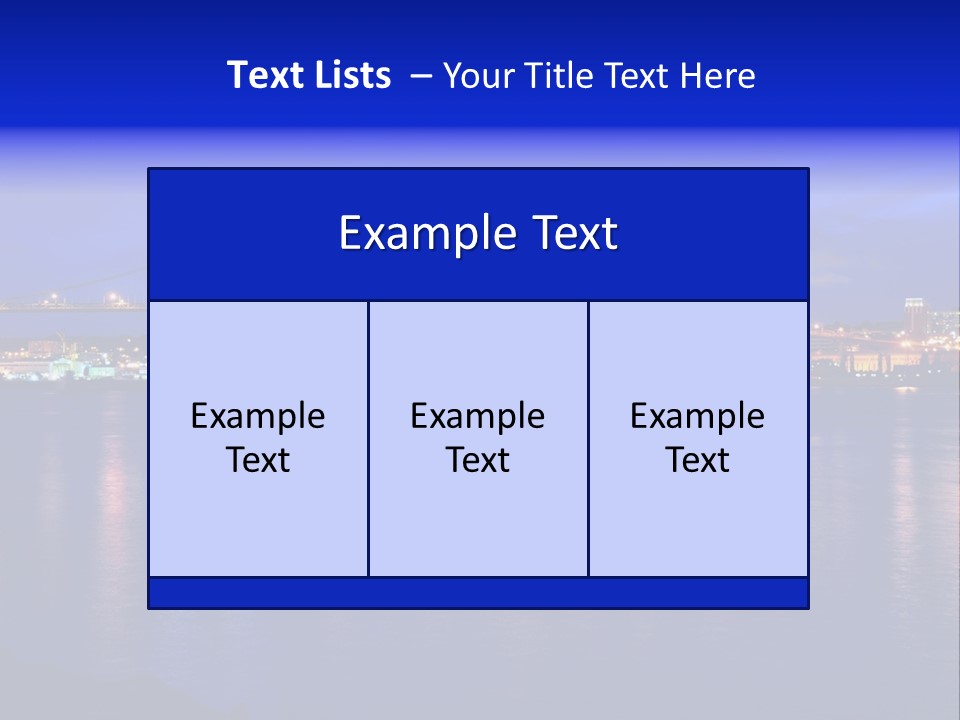 Nova Water Canada PowerPoint Template