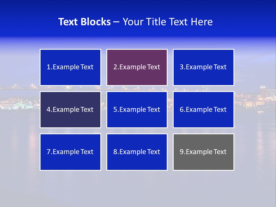 Nova Water Canada PowerPoint Template