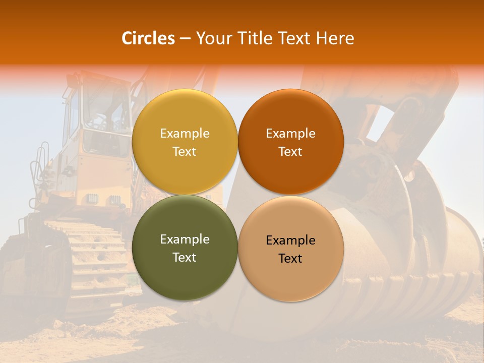 Heavy Steel Yellow PowerPoint Template