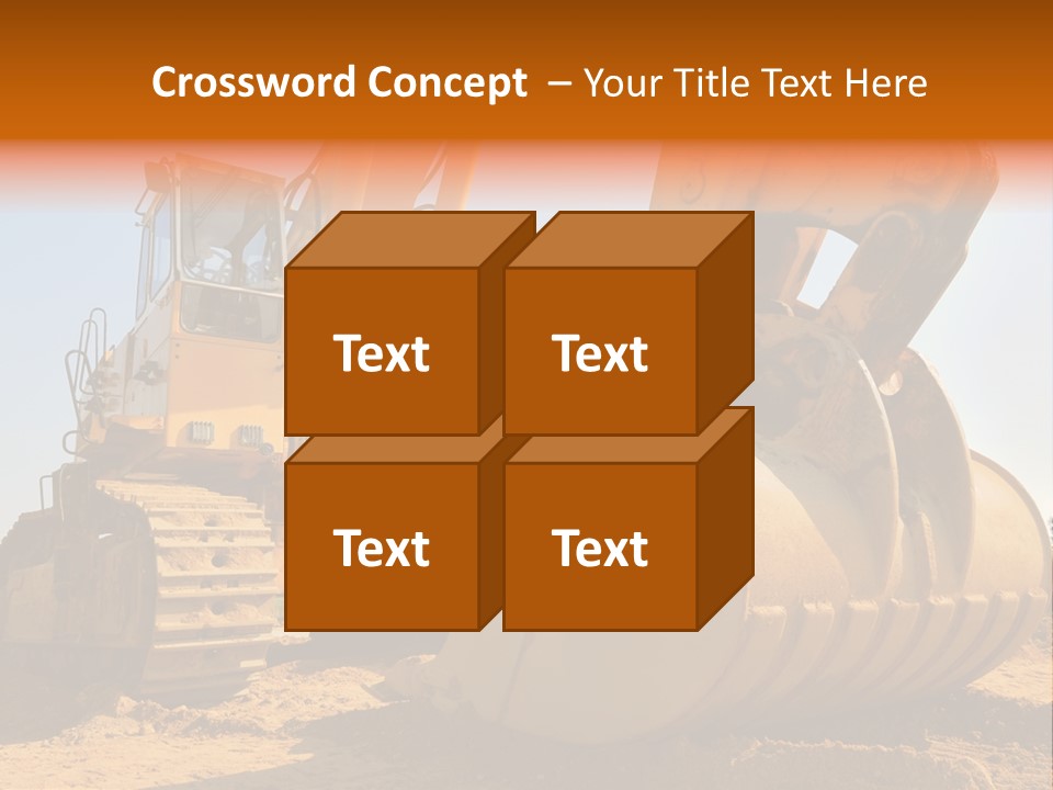 Heavy Steel Yellow PowerPoint Template