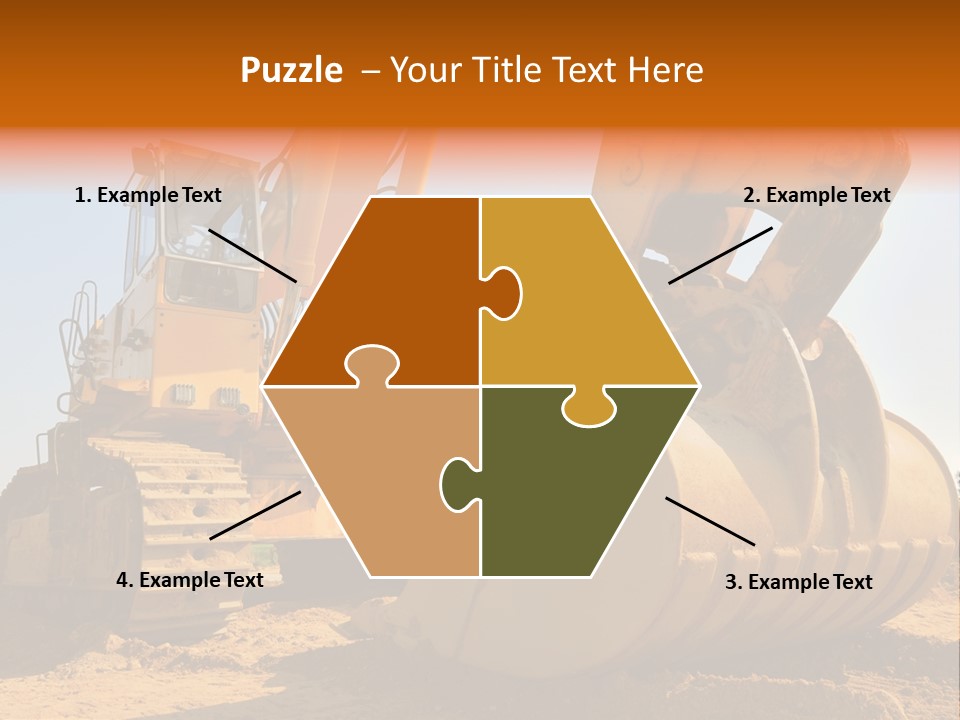 Heavy Steel Yellow PowerPoint Template