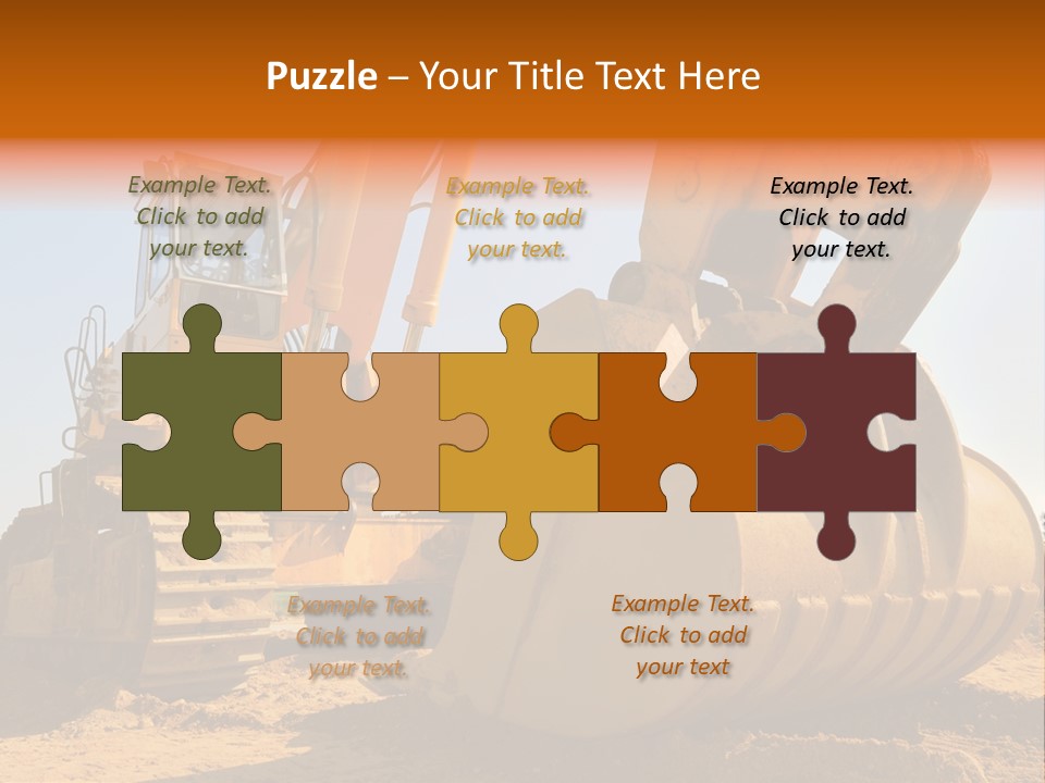 Heavy Steel Yellow PowerPoint Template