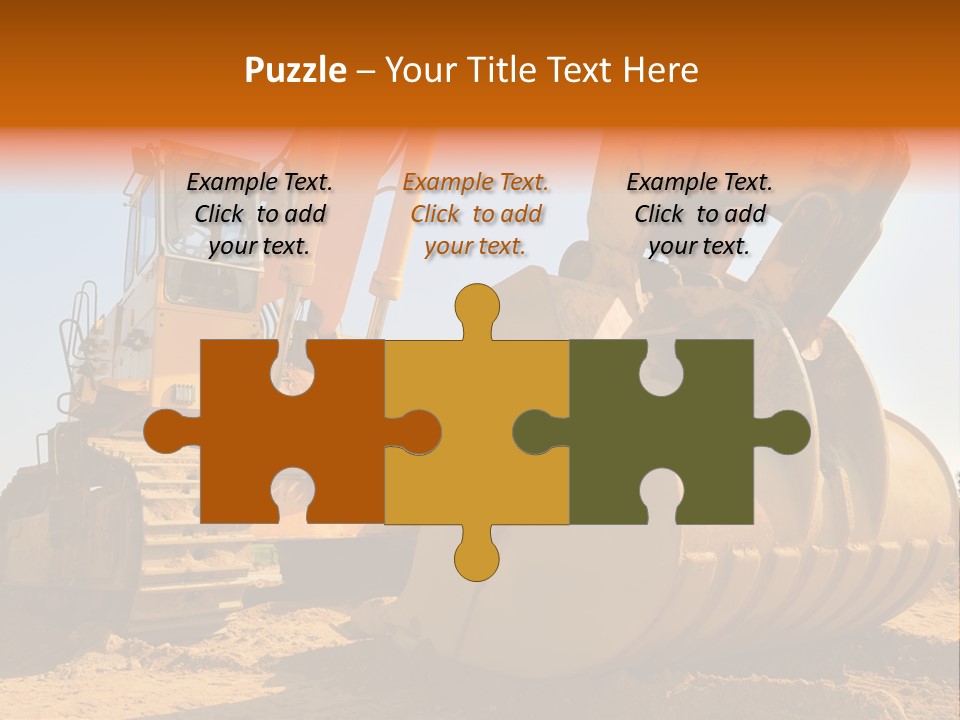 Heavy Steel Yellow PowerPoint Template