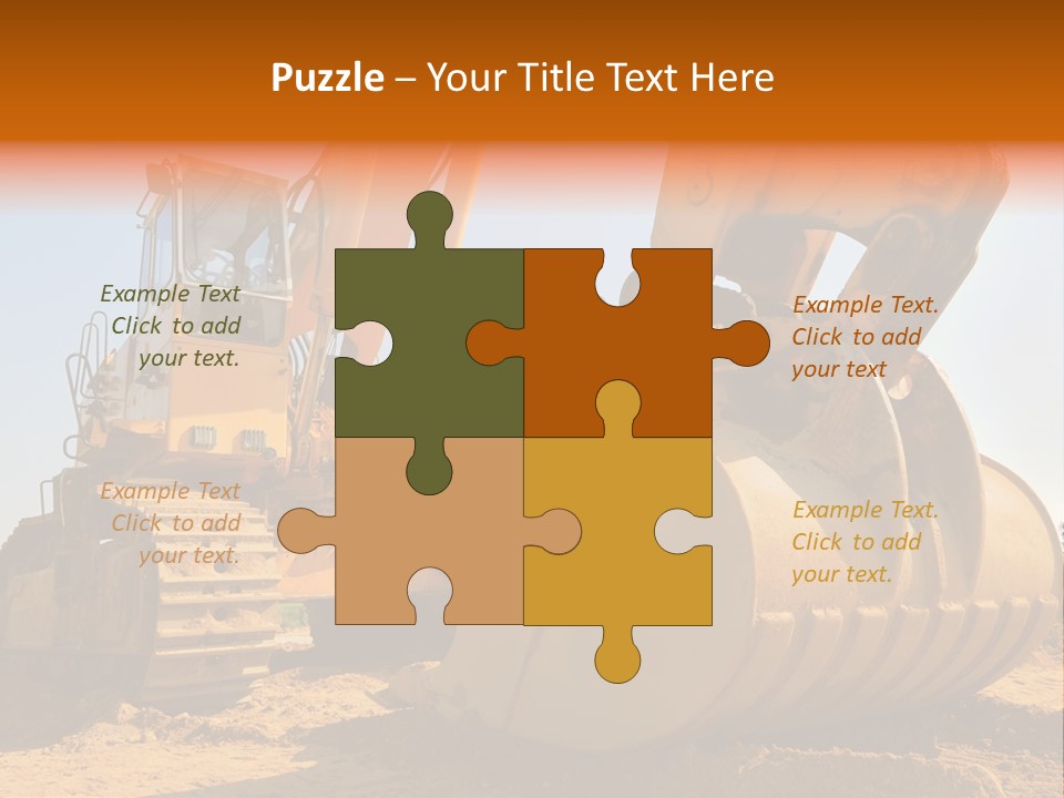 Heavy Steel Yellow PowerPoint Template