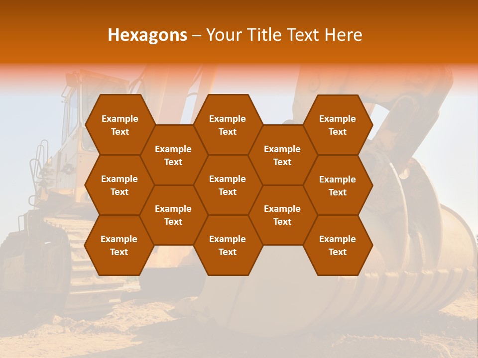 Heavy Steel Yellow PowerPoint Template