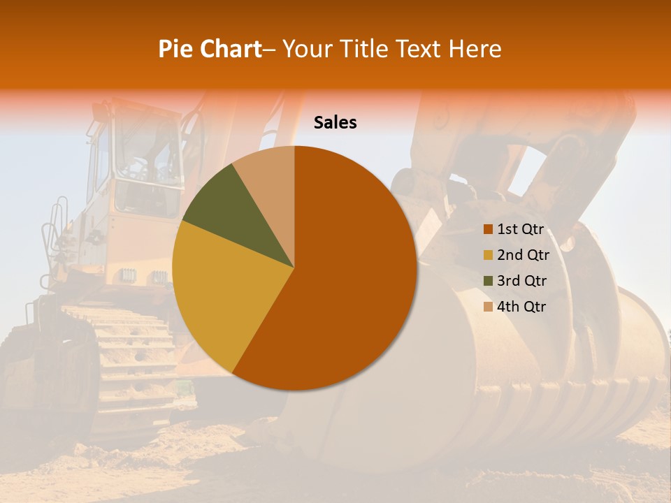 Heavy Steel Yellow PowerPoint Template