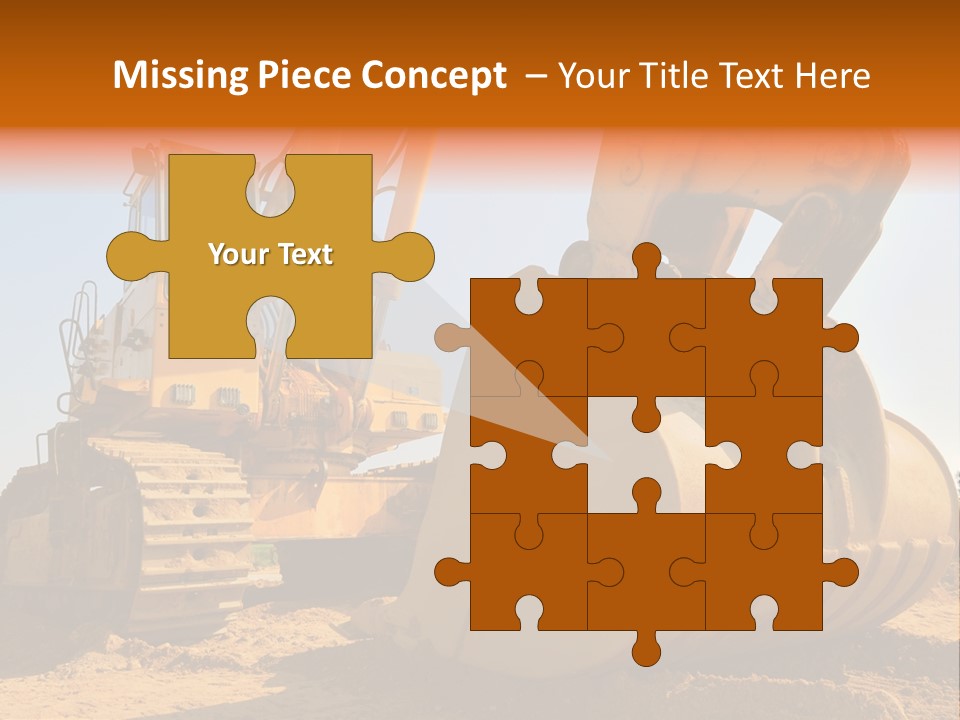 Heavy Steel Yellow PowerPoint Template