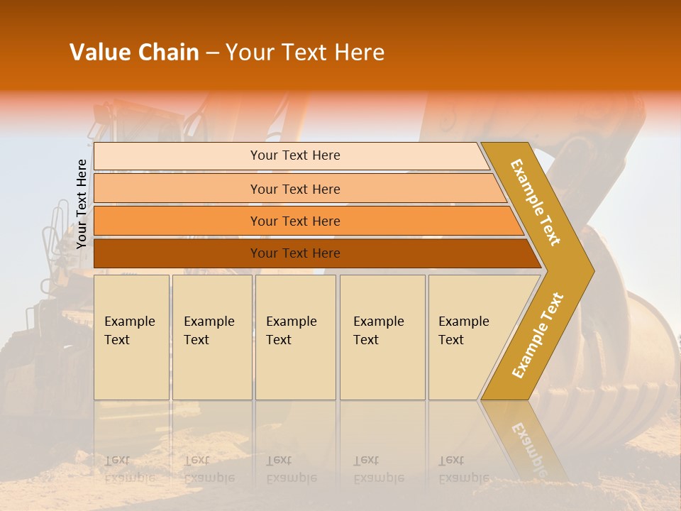 Heavy Steel Yellow PowerPoint Template