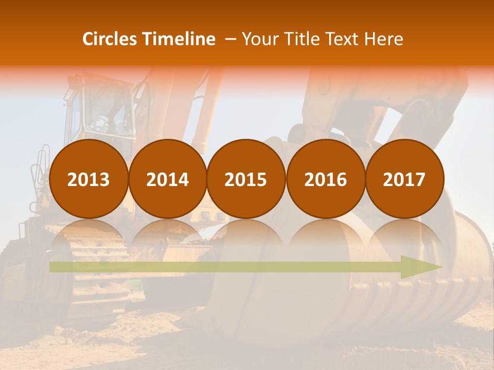 Heavy Steel Yellow PowerPoint Template