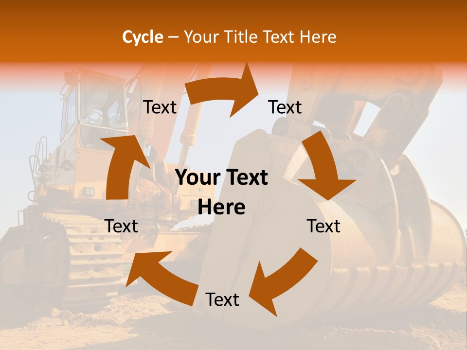 Heavy Steel Yellow PowerPoint Template