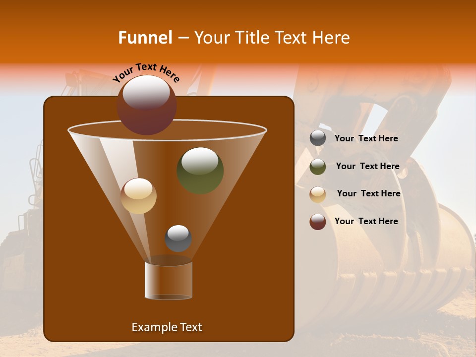 Heavy Steel Yellow PowerPoint Template