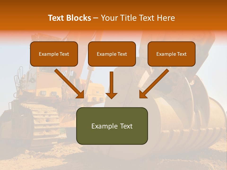 Heavy Steel Yellow PowerPoint Template