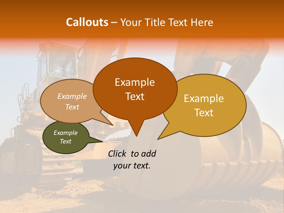 Heavy Steel Yellow PowerPoint Template