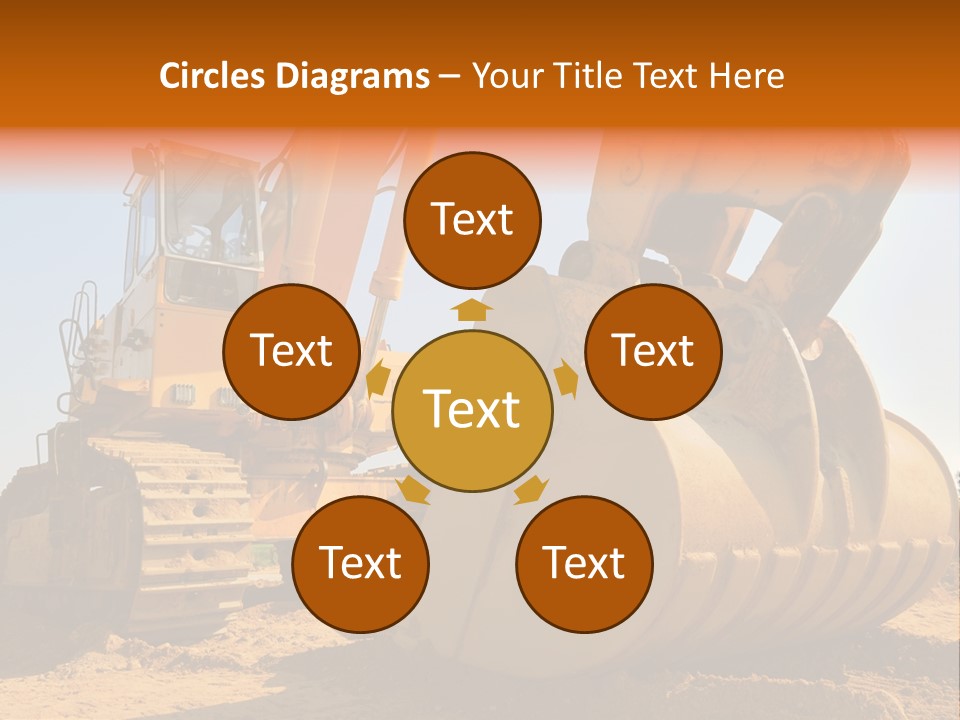 Heavy Steel Yellow PowerPoint Template