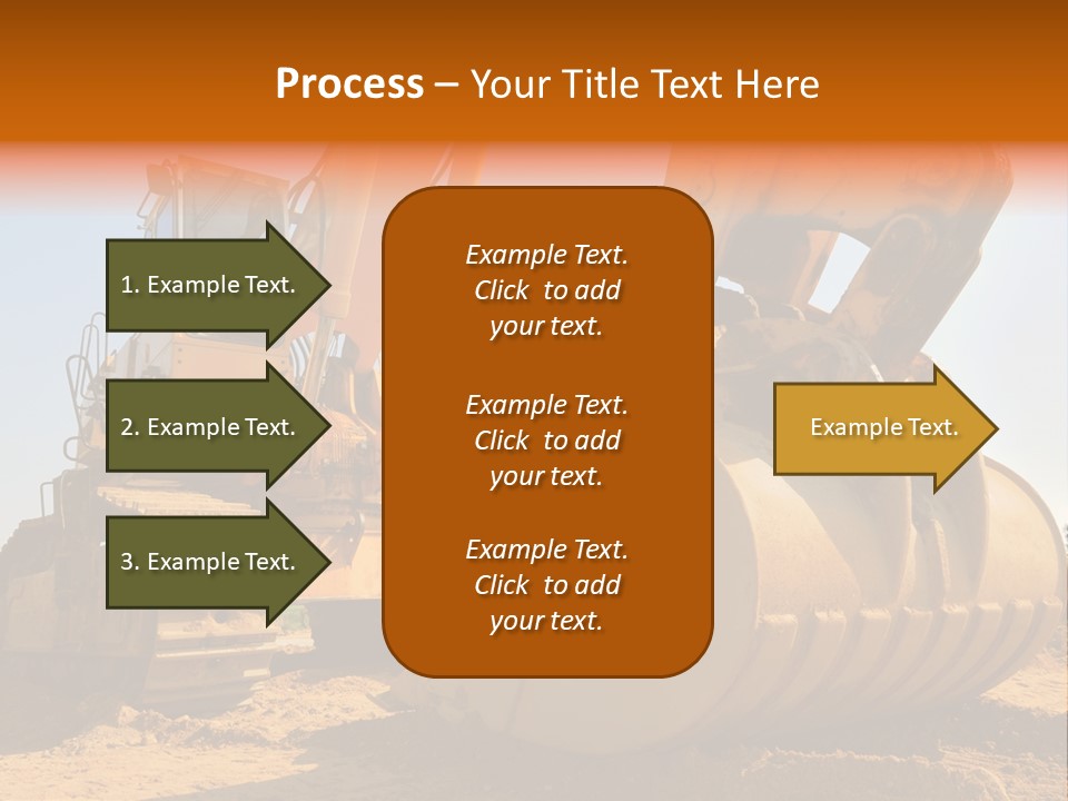 Heavy Steel Yellow PowerPoint Template