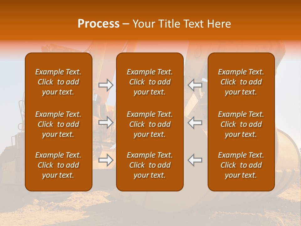 Heavy Steel Yellow PowerPoint Template