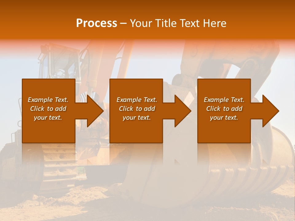 Heavy Steel Yellow PowerPoint Template