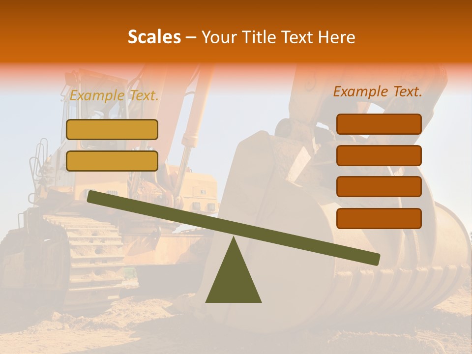 Heavy Steel Yellow PowerPoint Template