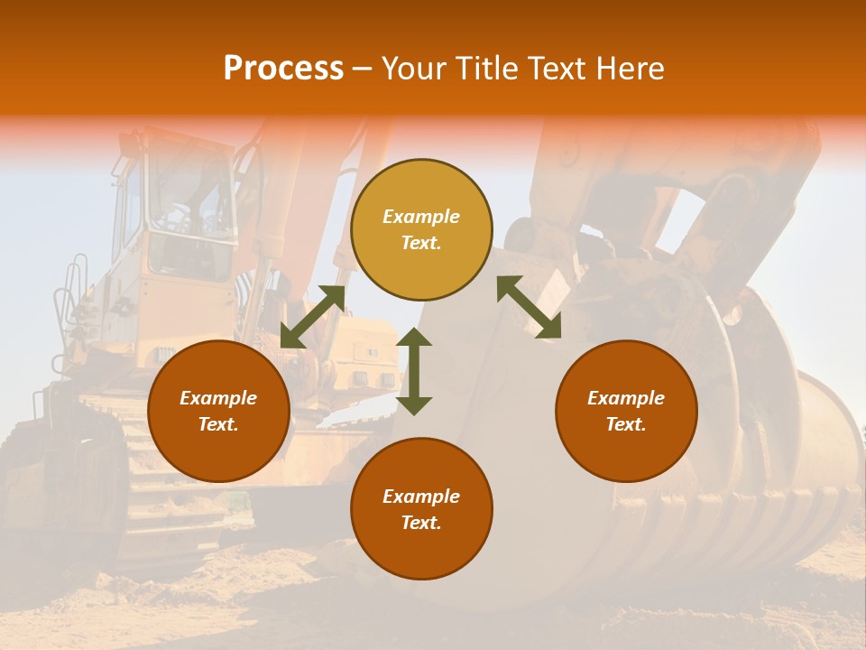 Heavy Steel Yellow PowerPoint Template