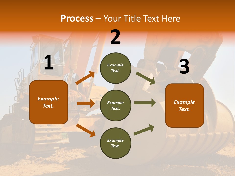 Heavy Steel Yellow PowerPoint Template