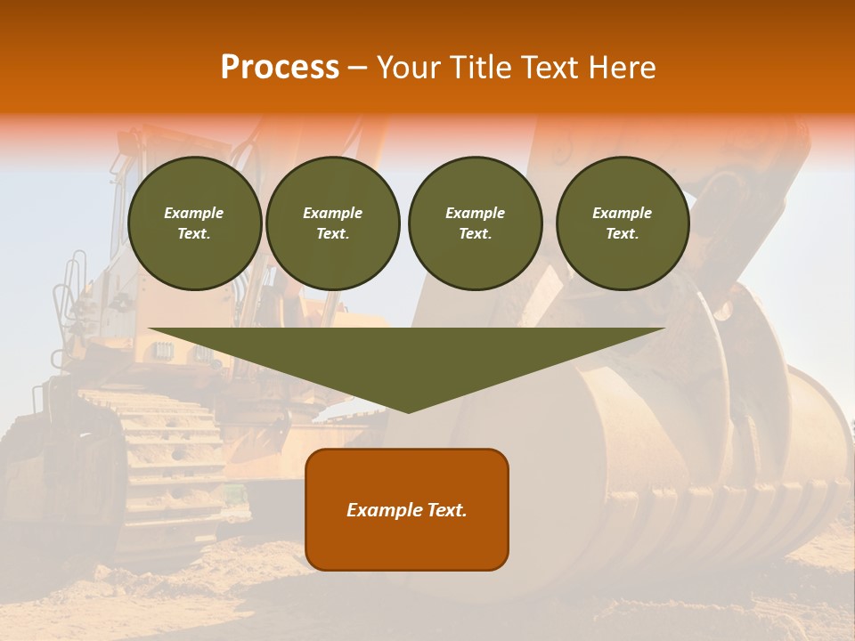 Heavy Steel Yellow PowerPoint Template