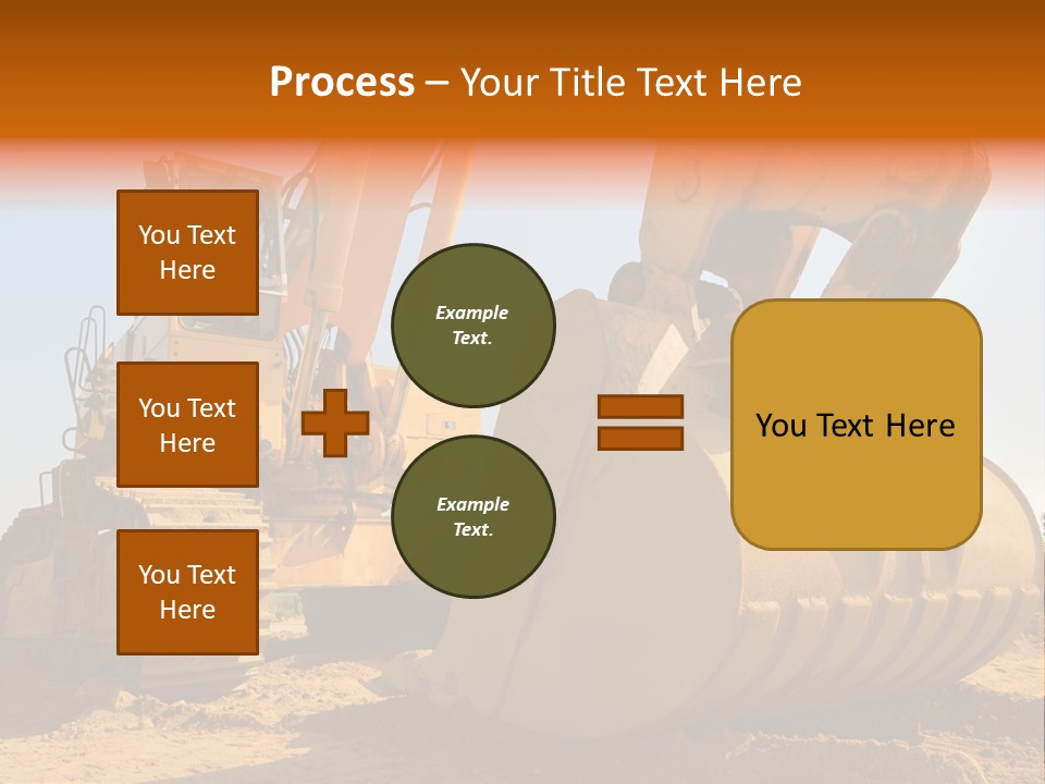 Heavy Steel Yellow PowerPoint Template